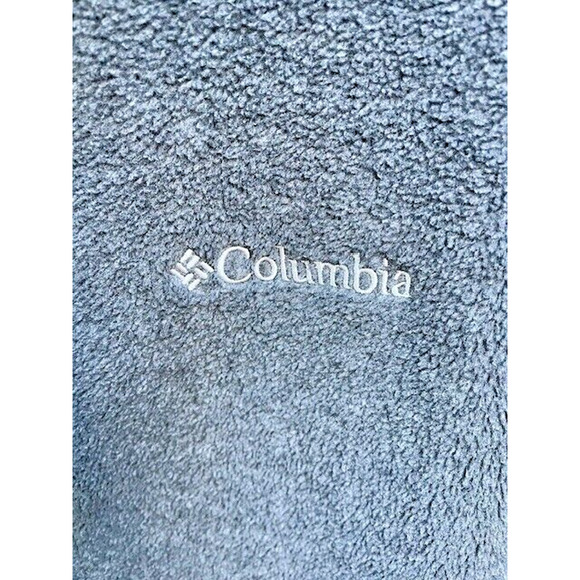 COLUMBIA Steens Mountain Fleece Vest Charcoal Gray Size Large RN 69724 - Picture 4 of 7